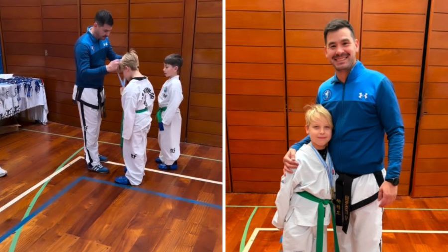 Mirko en taekondo
