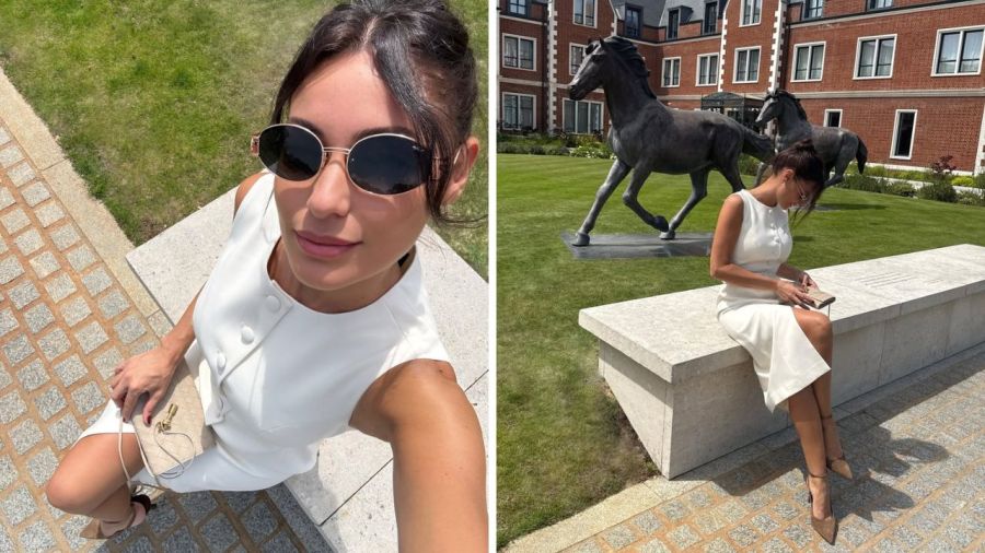 Pampita en Inglaterra