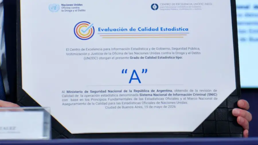 Conferencia de la ministra de Seguridad, Alejandra Monteoliva 20260601