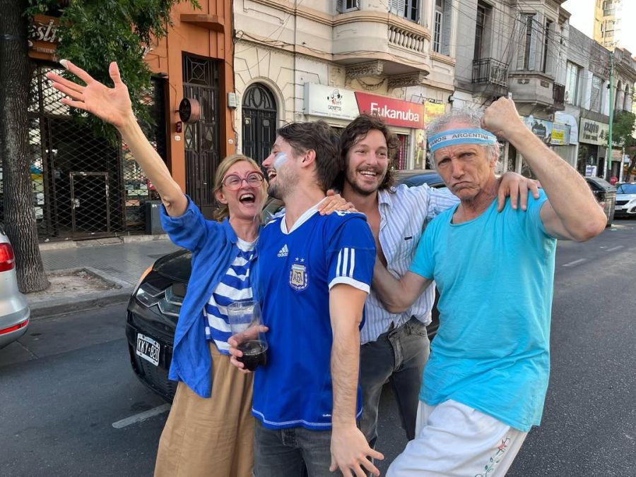La familia ensamblada de Boy Olmi y Carola Reyna