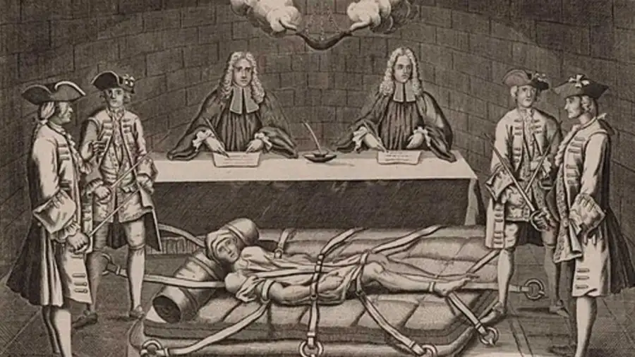 Robert François Damiens torturado y desmembrado por haber cuestionado al rey Luis XV