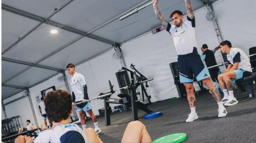 Selección Argentina en Kansas City - Leandro Paredes
