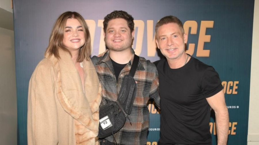 Araceli González, Tomás Kirzner y Adrián Suar