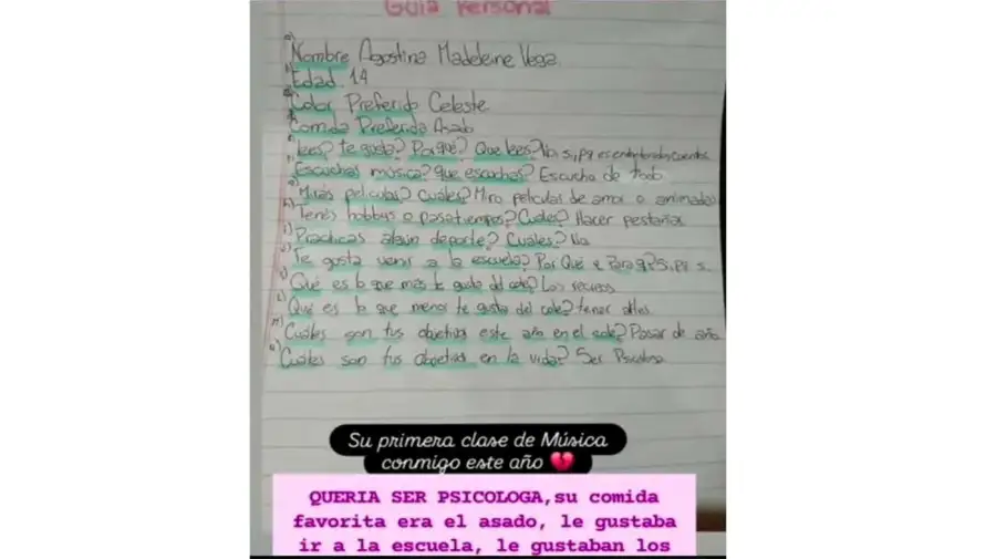 Carta de Agostina 02062026