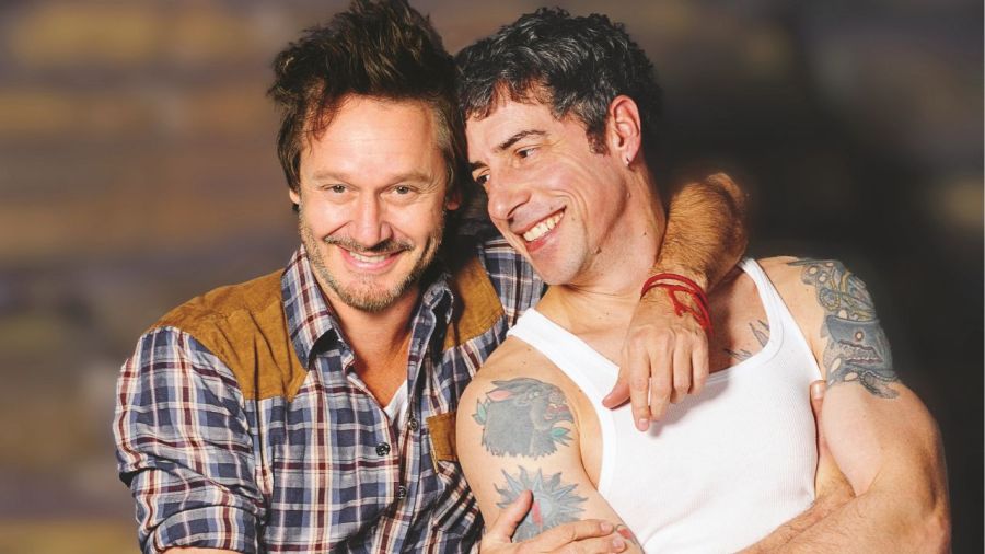 Esteban Lamothe y Benjamín Vicuña