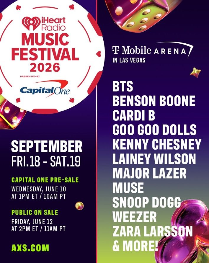 iHeartRadio Music Festival 2026 