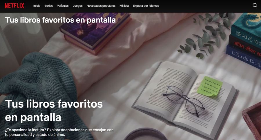 Tus libros favoritos en pantalla