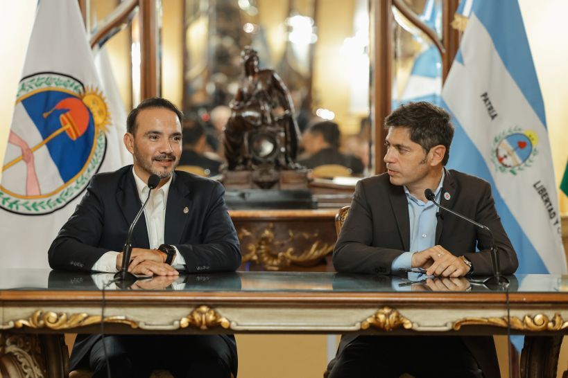 03-06-2026 Valdés Kicillof firma acuerdos Corrientes