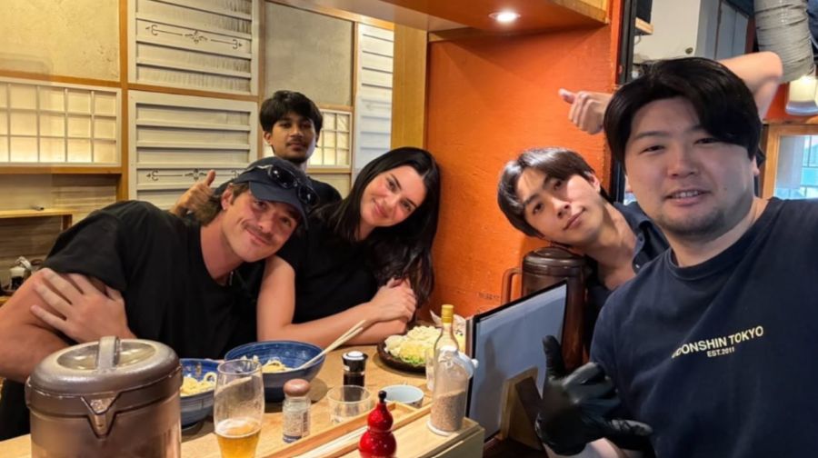 Jacob Elordi y Kendall Jenner juntos en Tokio