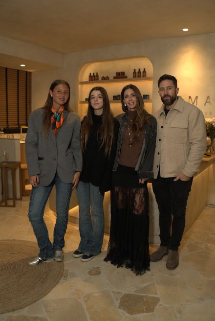 Milagros Brito con Delfina García Moritán