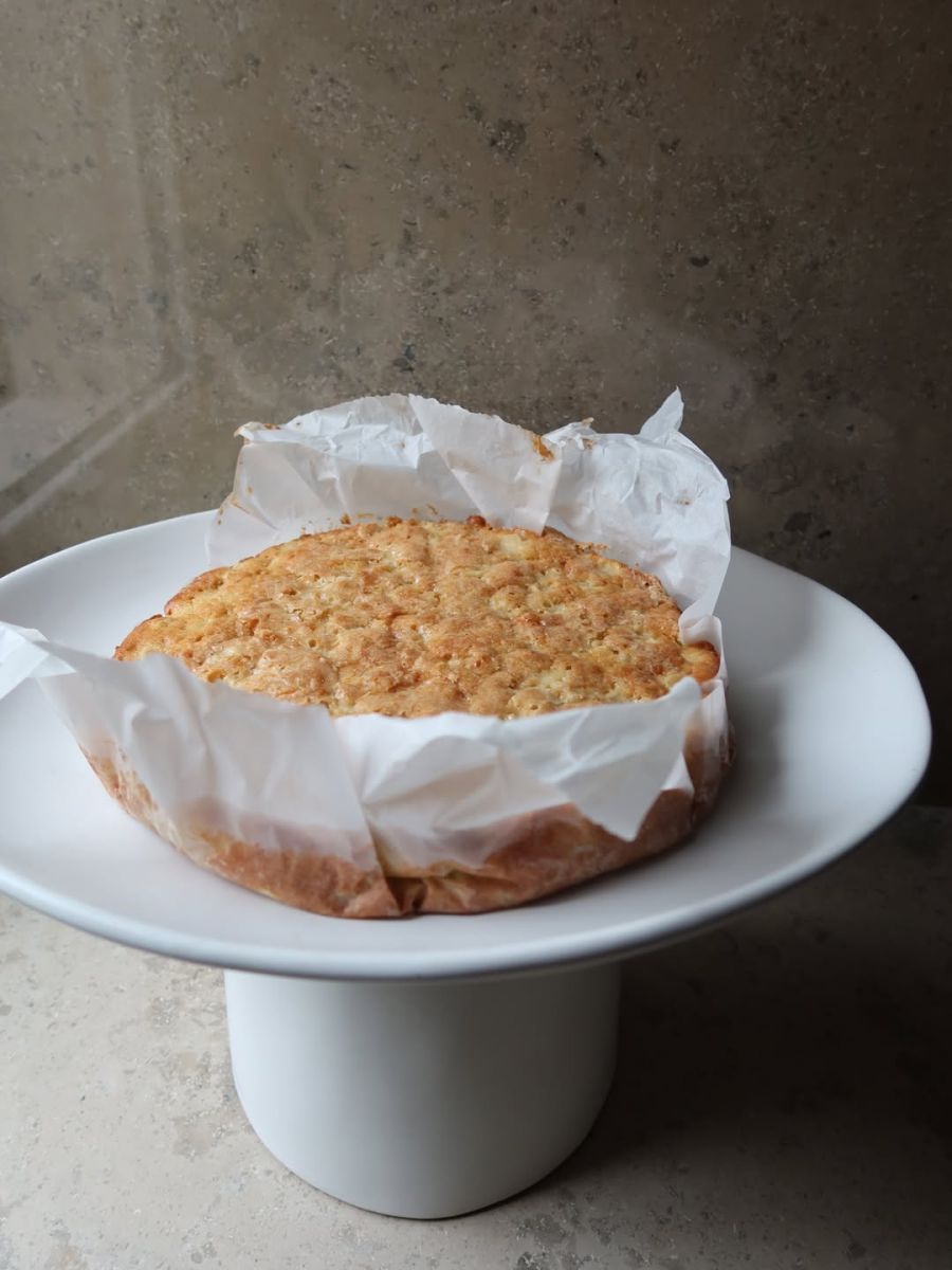 Receta de torta de manzana de Cami Homs