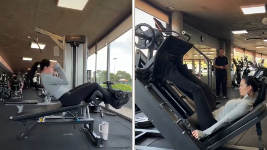 Rutina de entrenamiento de Oriana Sabatini