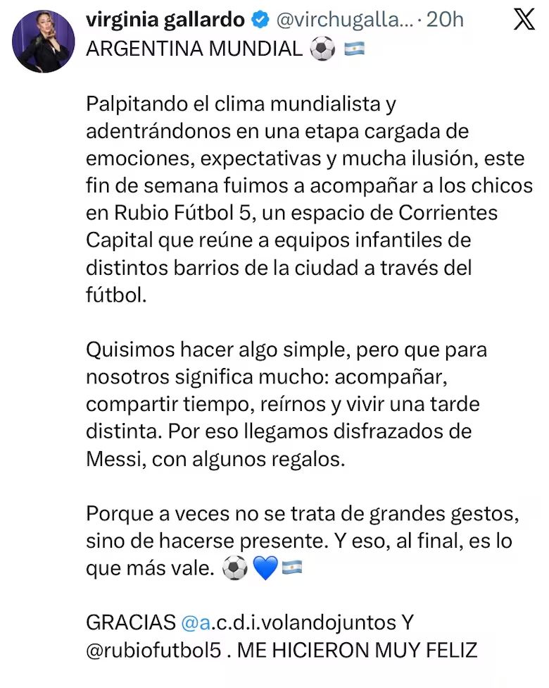 Virginia Gallardo