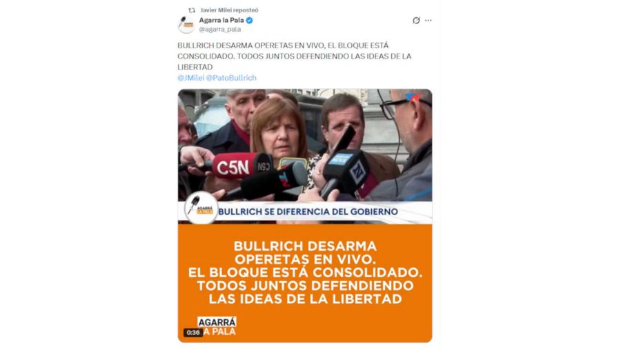 X Javier Milei 03062026