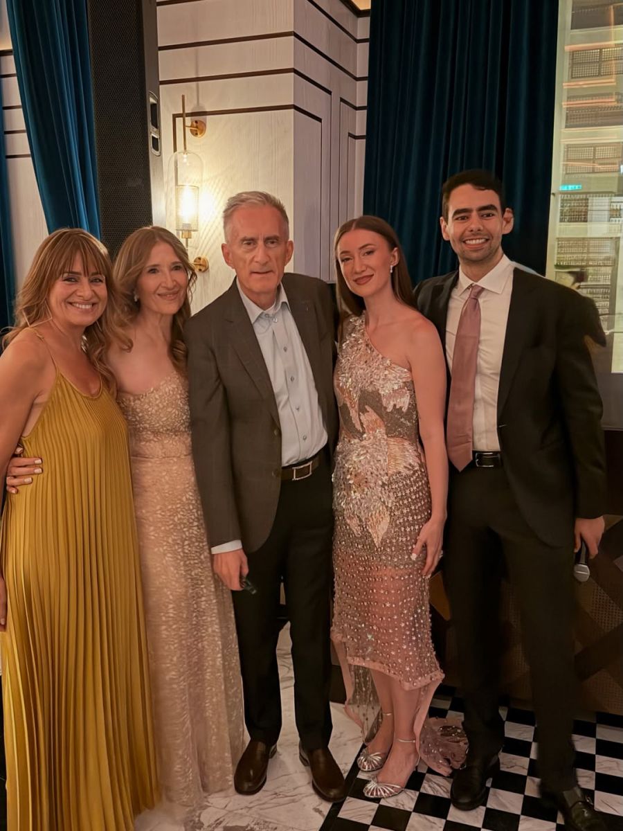 Casamiento de Sharif, el hijo de Gabriela Arias Uriburu