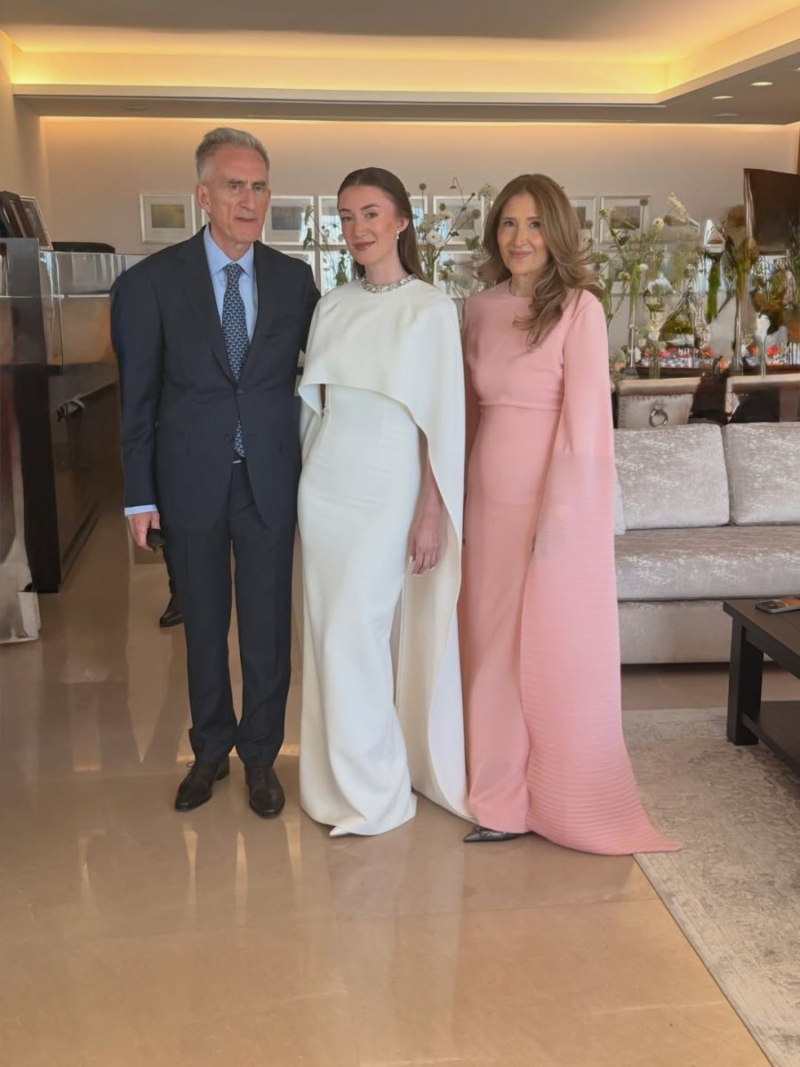 Casamiento de Sharif, el hijo de Gabriela Arias Uriburu