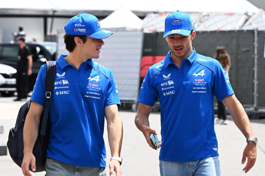 Colapinto y Gasly en Mónaco