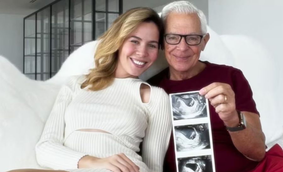 Elina Fernández y Eduardo Constantini