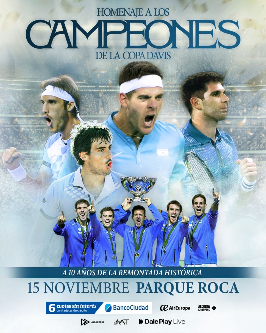 Equipo argentino campeón de la Copa Davis 2016