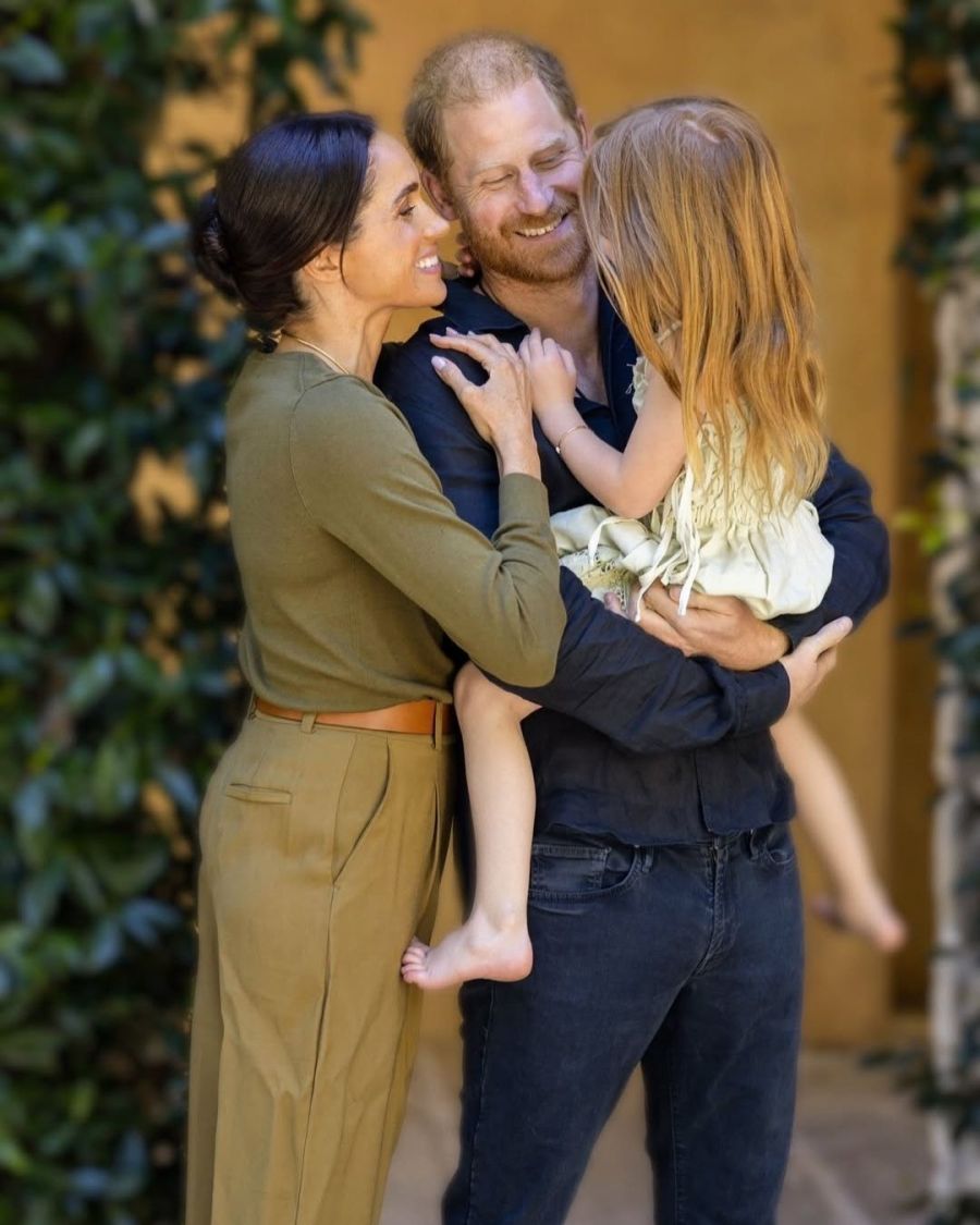Meghan Markle y el príncipe Harry 
