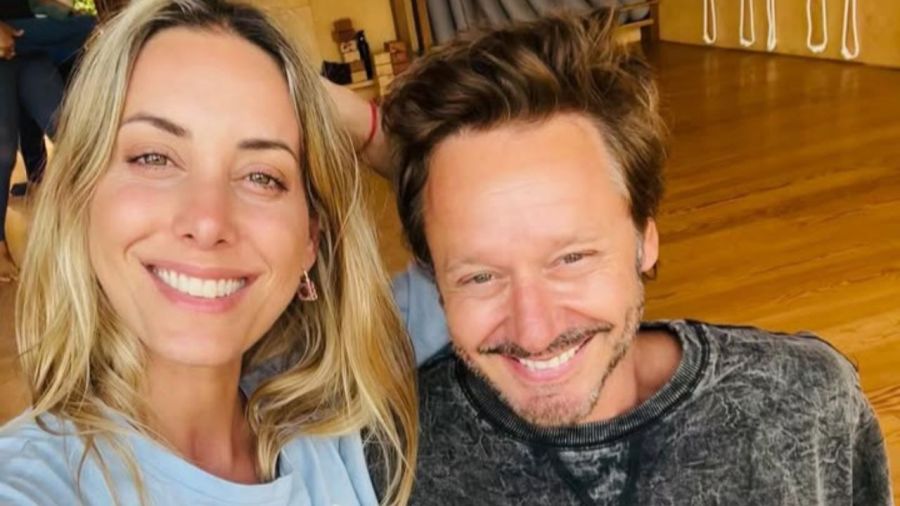 Anita Espasandin y Benjamín Vicuña