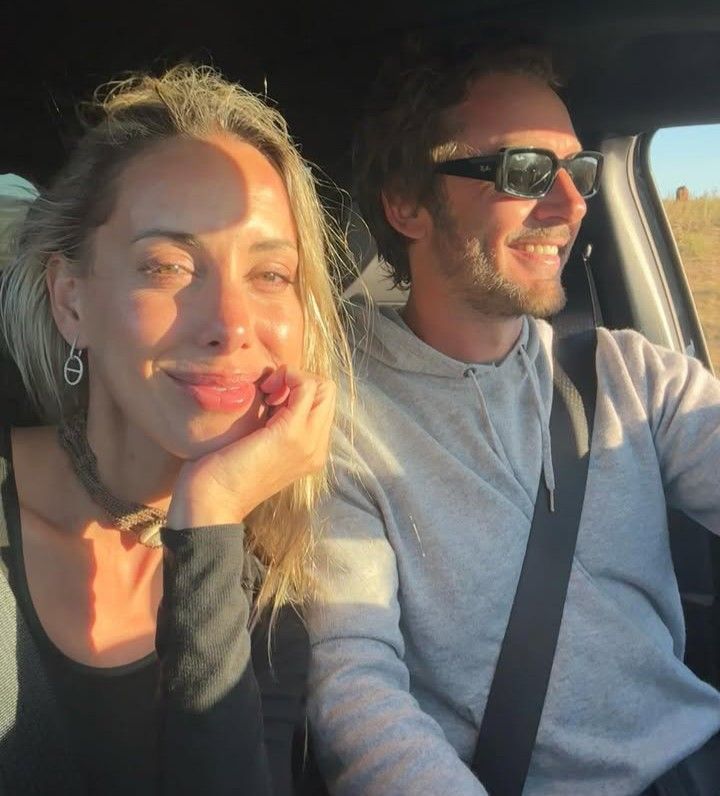 Anita Espasandin y Benjamín Vicuña
