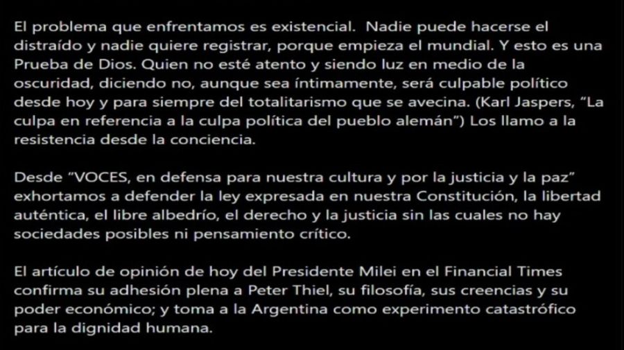 Carrio contra Milei 2