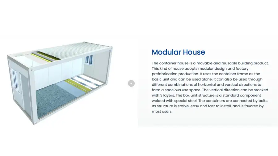 Casa Modular ejemplo