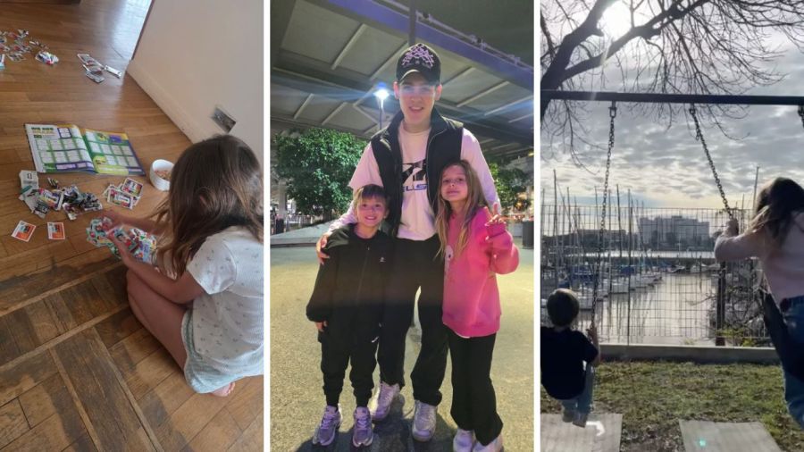 El reencuentro de Benjamín Vicuña con sus hijos
