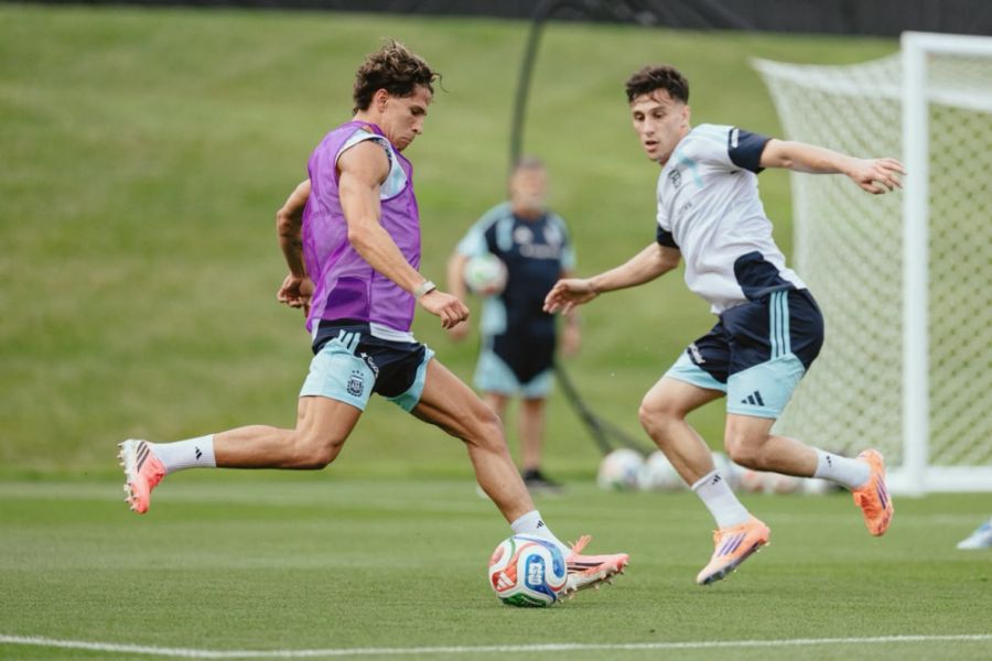 Entrenamiento Selección Argentina en Kansas City
