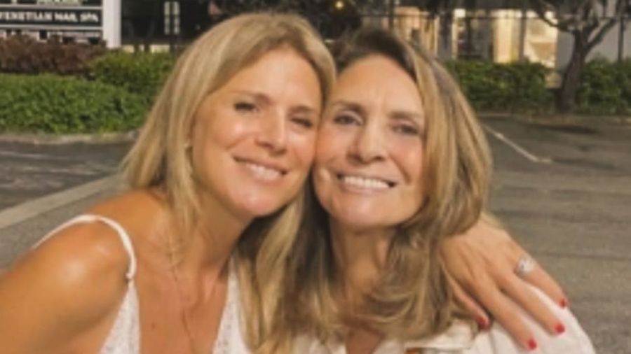 Flavia Palmiero y su mamá, Yuli