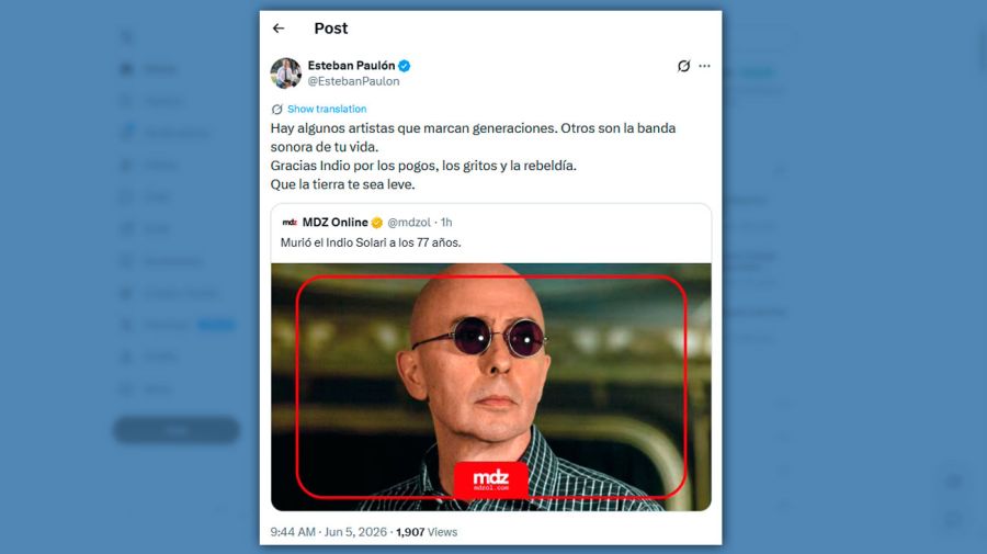Las primeras repercusiones de la muerte del indio 05062026