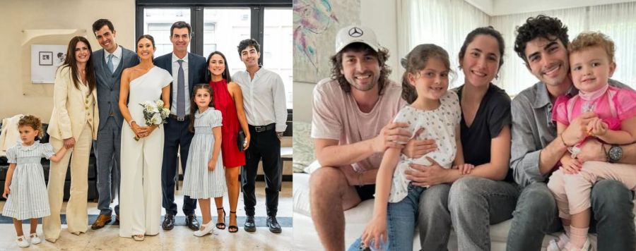 Marcos, Lucas, Mateo y Juana, los hijos de Juan Manuel Urtubey