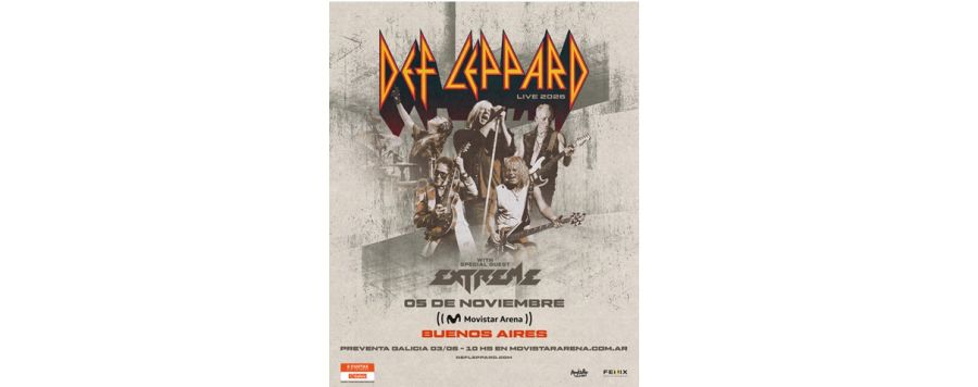 Def Leppard en la Argentina