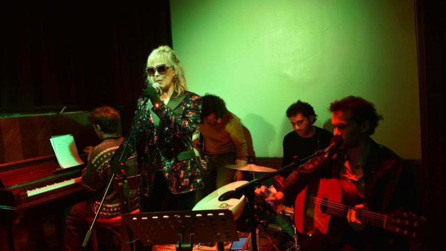 Guillermina Gordon en el Bar La Poesía