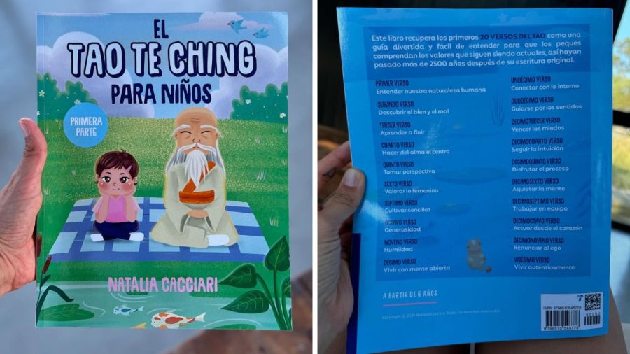 Libros de Calu Rivero para ejercer la maternidad de sus hijos Tao y Bee