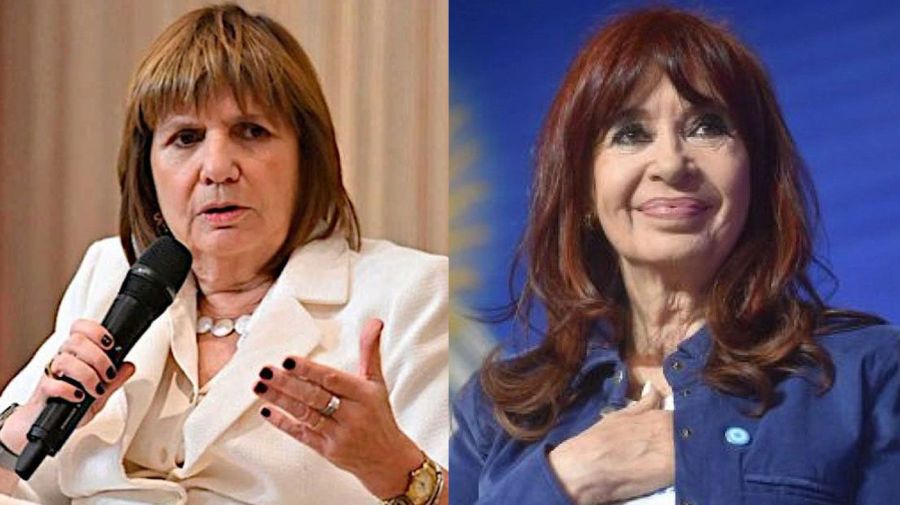 Patricia Bullrich y Cristina Kirchner