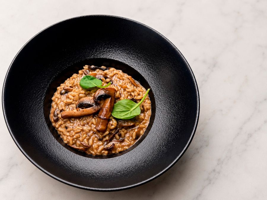Risotto de hongos