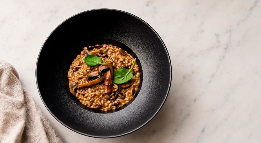 Risotto de hongos