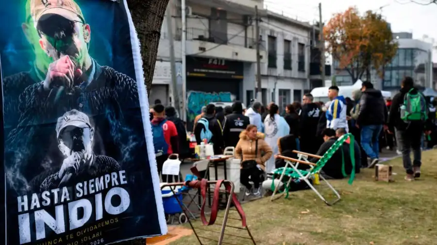 Despedida al Indio Solari en Villa Domínico 07062026