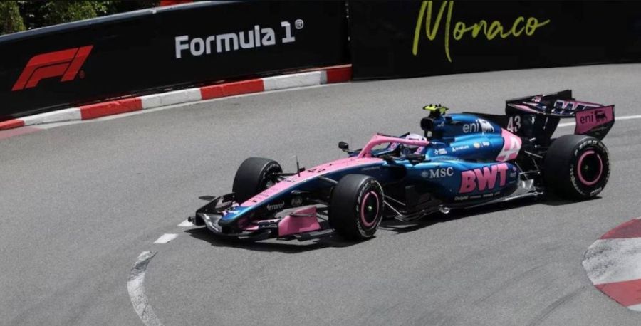 Franco Colapinto en el GP de Mónaco