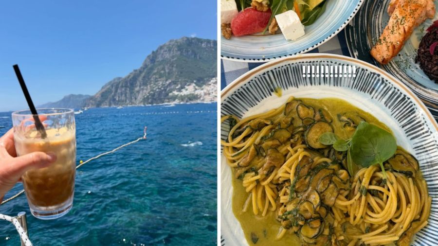 Las vacaciones de Peque Schwartzman y Eugenia De Martino en Italia