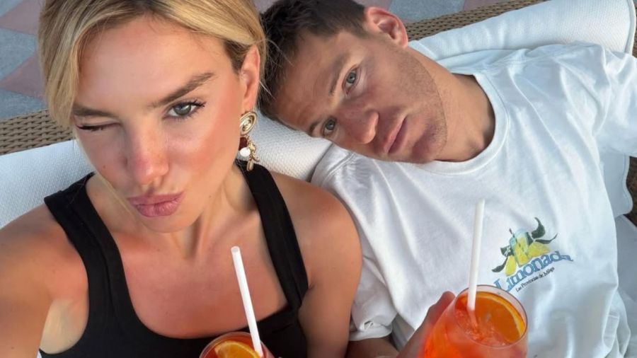 Las vacaciones de Peque Schwartzman y Eugenia De Martino en Italia