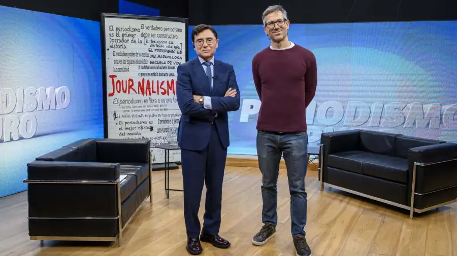 Luis Ignacio García en Periodismo Puro, con Jorge Fontevecchia.