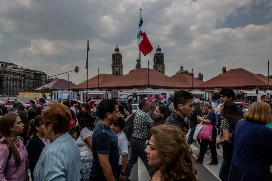 Views Of Mexico City As Peso Extended Losses For A Third Day