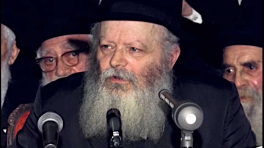 El Rebe de Lubavitch 08062026