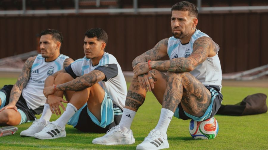Entrenamiento de la Selección Argentina en Estados Unidos