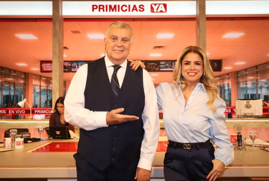 Luis Ventura y Marina Calabró