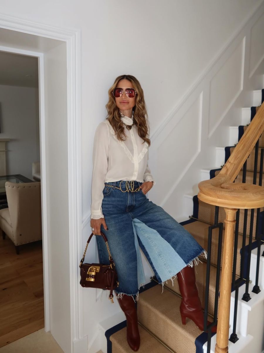 Maria vazquez pollera pantalon