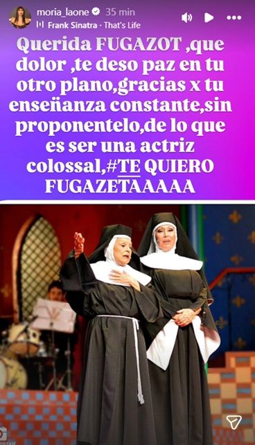 Mensajes de despedida a María Rosa Furgazot